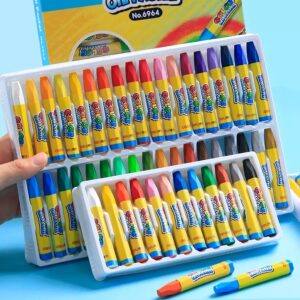 36-Color Dual-Tip Marker & Crayon Art Set for Kids